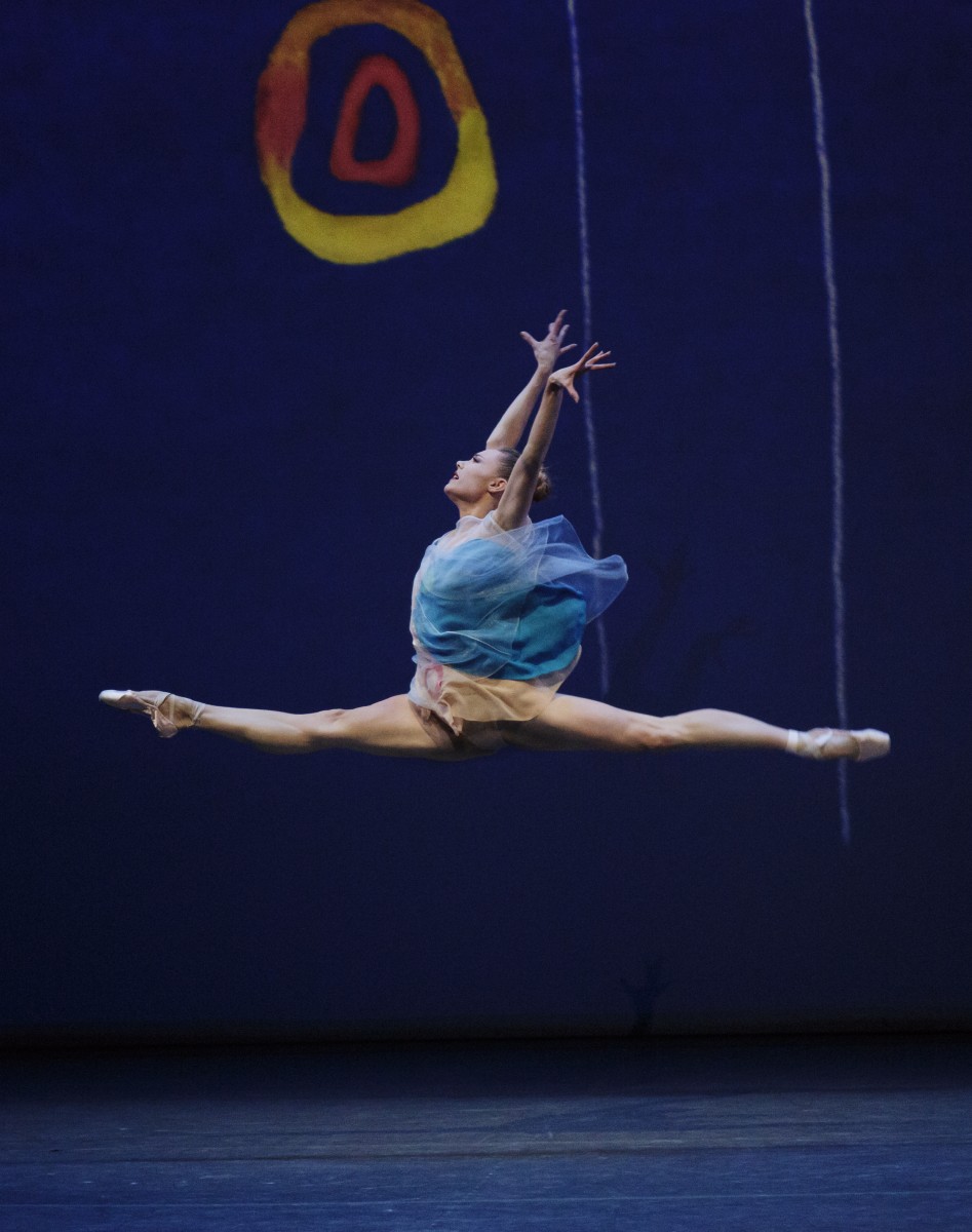 Sara Mearns in Alexei Ratmansky's Pictures at an Exhibition. Photo: Paul Kolnik.
